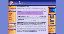 Desktop Screenshot of loriciel.net