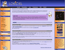 Tablet Screenshot of loriciel.net
